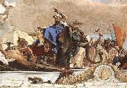Giovanni Battista Tiepolo Apollo and the Continents oil